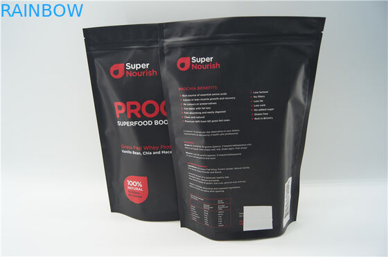 Hoog - de voedingstribune die van de kwaliteitsaluminiumfolie omhoog zak met ritssluiting verpakken