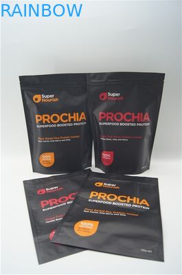 Hoog - de voedingstribune die van de kwaliteitsaluminiumfolie omhoog zak met ritssluiting verpakken