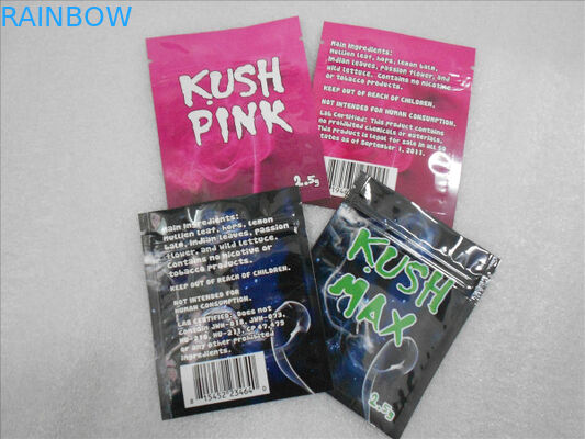 De Droom Kruidenwierook die van Californië Vlak Chemisch de Pillenthc Sachet verpakken van Ritssluitingszakken