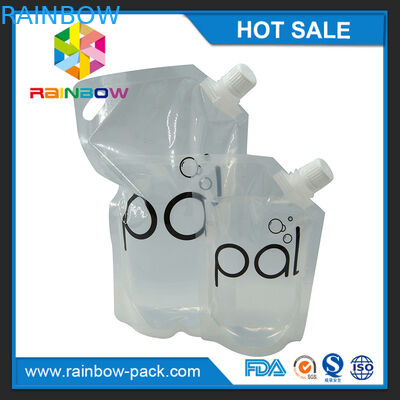 4oz/de transparante tribune van 8oz/van 16oz op wijnzak met het vrije spuiten van BPA