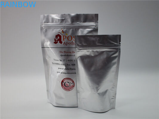 OEM van 600g 1kg Ritssluitingsvoedsel het Document van Kraftpapier van de Verpakkingszak Bruine Zak met Venster/Ritssluiting