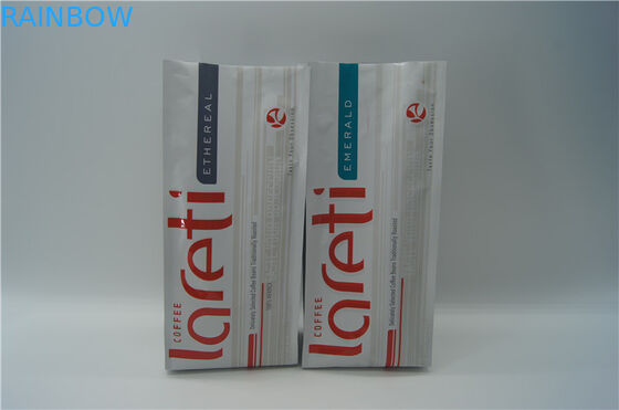 De koffie verpakkende zakken van de Customzied zijhoekplaat voor grondkoffie met klep