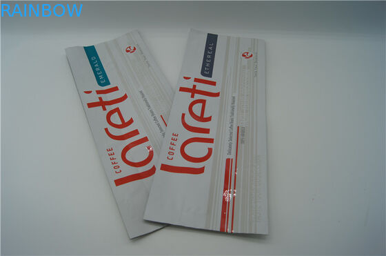 De koffie verpakkende zakken van de Customzied zijhoekplaat voor grondkoffie met klep