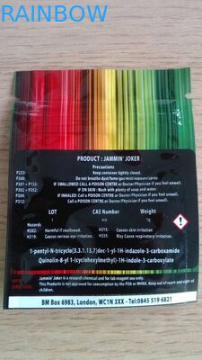 Kleurrijke Kruiden de Wierook Verpakkende zak van de drukritssluiting voor de Joker van 1g Jammin