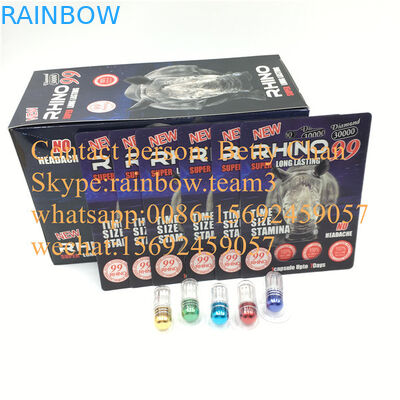 Mannelijke 3D de Blaar Verpakkende Kaart van de Verhogingspil voor Purpere Rinoceros 99 30000/Rinoceros 69 35000