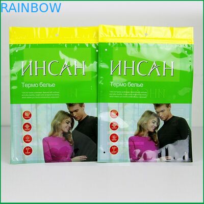 De Plastic Zakken die van de douaneritssluiting T-shirt Plastic Verpakkende Zak voor Kleren verpakken