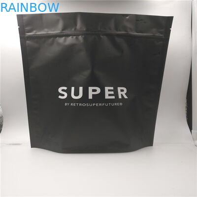 Steen Zwart Gram 500 1 pond gedrukte voedsel verpakkingszakken met Ritssluiting en het Ontgassen Klep