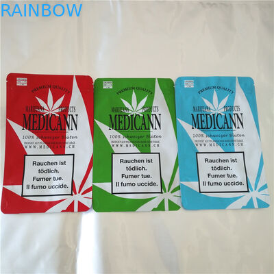 De de Zachte toffeezaden van Cbdthc verwarmen Verzegelbare Plastic Zakken, Aluminiumfoliesachet voor Kleverige Cbd