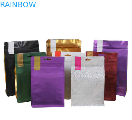 De in het groot van het de Band Vlakke Blok van het Aluminiumfolietin van de de Bodemkoffie Verpakkende Zak met het ontgassen van klep 500g 1kg