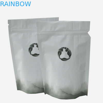 Van de de Fabriekshitte van China van het de Samenstellingsembleem paste de Verzegelbare de Druktribune van het de KoffieTheezakje van het Folievoedsel omhoog de Zak 1kg 500g met Zipp aan