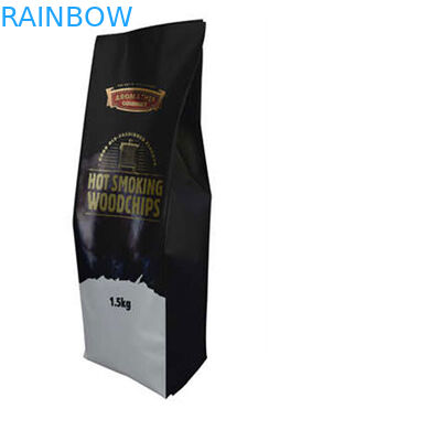 Van de de bodemritssluiting van het douane250g 500g 1kg de vierkante blok vlakke van de de koffieboon verpakkende zak