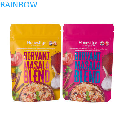 aangepaste Tribune op van het de zakvoedsel van de Zakkenritssluiting van de de rang plastic noot de snackzakken