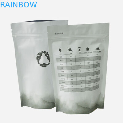 SGS van de de douanesteen van de voedselrang 100g resealable de folietribune op ritssluitingszak voor noten