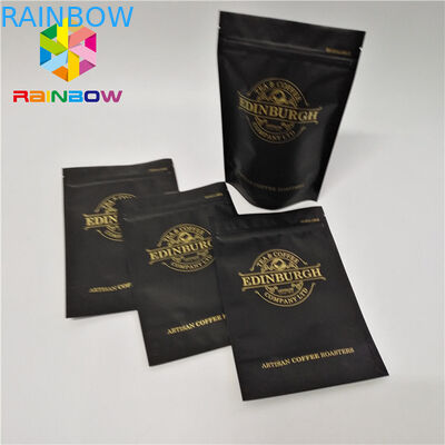 Plastic van de Hoekplaatzakken 500g van de ritssluitingsbodem van de de tribune omhoog resealable koffie de ritssluitingszak