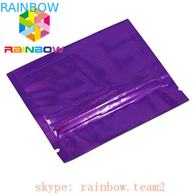 kleurrijke partij 3 verzegelde vlakke mini mylar de hennepthee van foliezakken 1g/bloem leaft verpakkend sachet