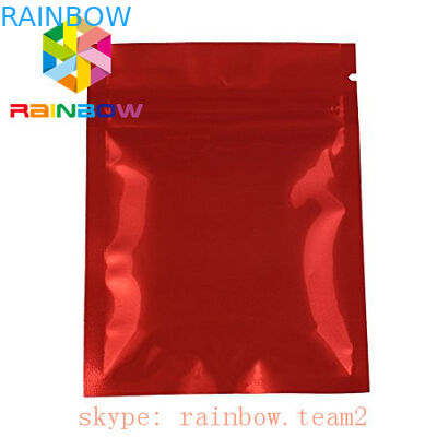 De duidelijke gouden mylar de foliezakken van het ritssluitingsaluminium voor theeblad verpakking/Minikant 3 verzegelden sachet