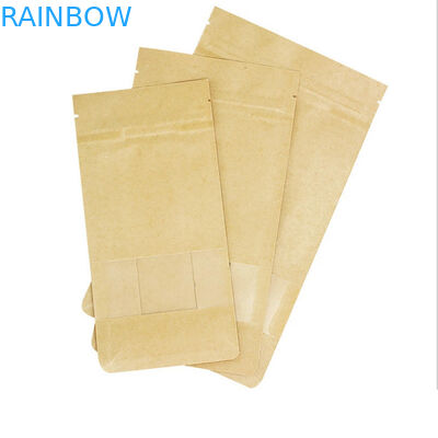 Duidelijke Voor Aangepaste Document Zakkenritssluiting Drie Zijverbindings Verpakkende Zak voor Suikergoednoten