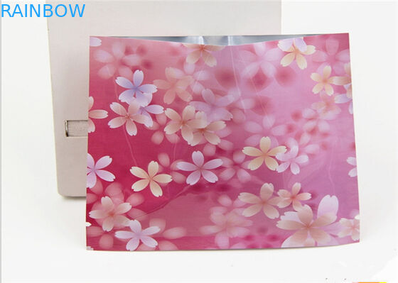 Aangepaste Partij Drie verzegelde Roze Kleuren Kosmetische Zak Verpakking voor Masker