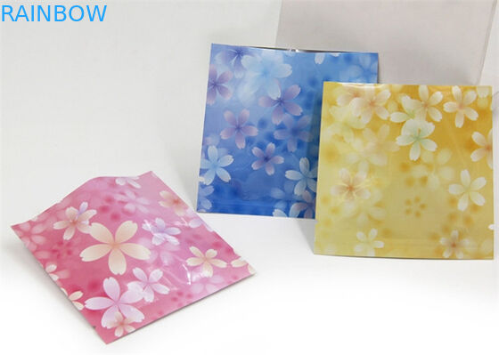 Aangepaste Partij Drie verzegelde Roze Kleuren Kosmetische Zak Verpakking voor Masker