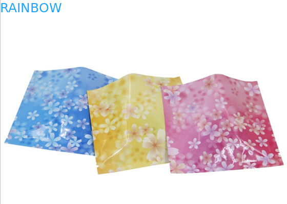 Aangepaste Partij Drie verzegelde Roze Kleuren Kosmetische Zak Verpakking voor Masker