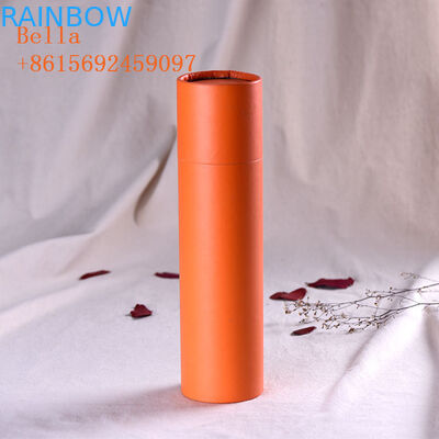 Kleurrijke handgemaakte papieren doos Verpakking 350 g Dikte Met ronde vorm