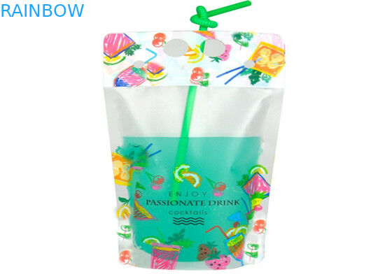 100ml/de Transparante Tribune van 200ml op Zakken Volledige Kleurendruk met Ritssluiting