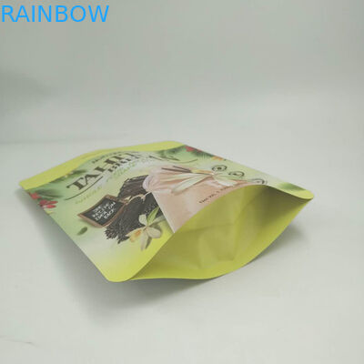 Gouden Folietribune op Zakken 200g/250g voor Eiwit Aangepast Poederembleem