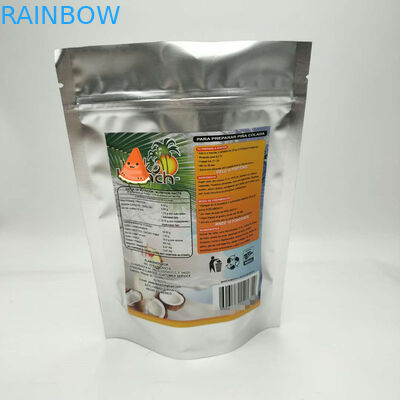 De aangepaste Grootte Plastic Zakken die, staan Aluminiumfoliezak op verpakken