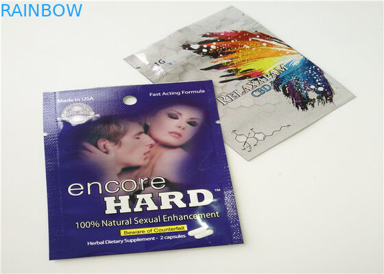 Tribune op Aluminiumfoliezakken voor Rinoceros 7 Swag-Platina 15000 Pil Verpakking