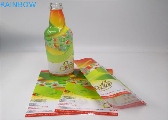 Zelfklevende Waterdicht krimpt Kokeretiketten