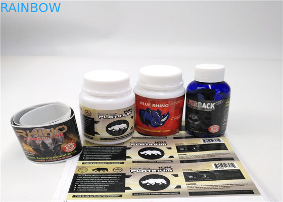 Zelfklevende Waterdicht krimpt Kokeretiketten