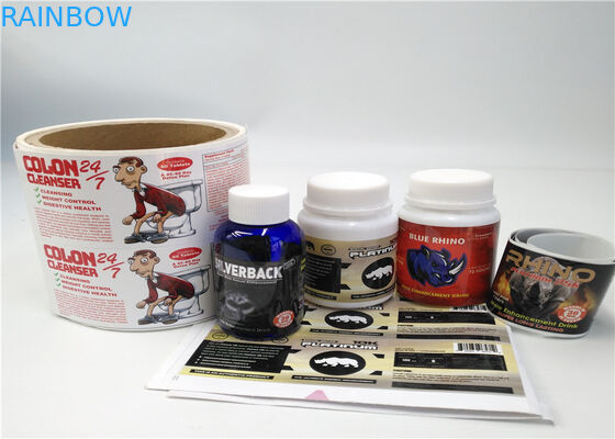 Zelfklevende Waterdicht krimpt Kokeretiketten