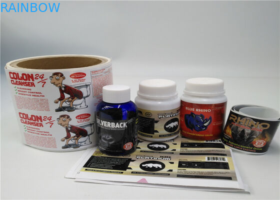 Zelfklevende Waterdicht krimpt Kokeretiketten