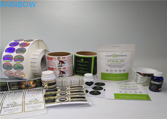 Zelfklevende Waterdicht krimpt Kokeretiketten