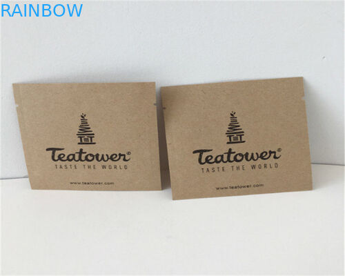 Voorkant Duidelijke Aangepaste Document Zakken voor Poeder/Suikergoed/Koffie