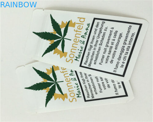 Voorkant Duidelijke Aangepaste Document Zakken voor Poeder/Suikergoed/Koffie