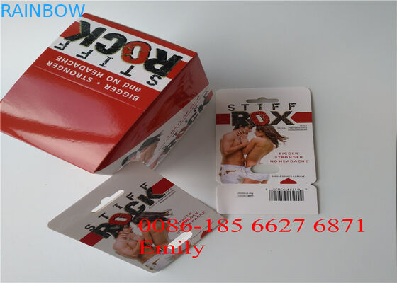 Document Materiële Blaarkaart Verpakking voor Alle de Machtscapsules van de Aardfx9000 Penis