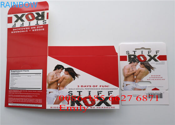 Document Materiële Blaarkaart Verpakking voor Alle de Machtscapsules van de Aardfx9000 Penis