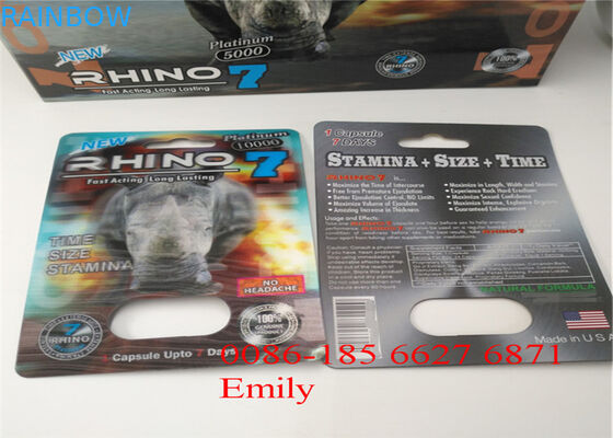 OEM Blaarkaart Verpakking voor het Verbeteren van Maximum Mensencapsules Verpakking