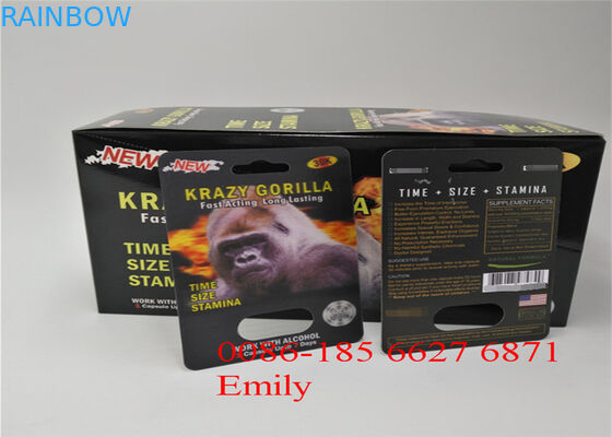 OEM Blaarkaart Verpakking voor het Verbeteren van Maximum Mensencapsules Verpakking