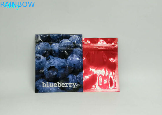 De Foliezak van de Thress Zijverbinding Verpakking, de Verpakkende Zakken van de Ritssluitingsfolie voor het Verlof van de Zaadbloem