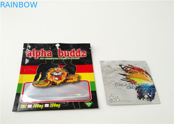 Klein Verpakkend die de Douaneembleem van de Grootte Kruidenwierook met Gelamineerde Aluminiumlaag wordt gedrukt