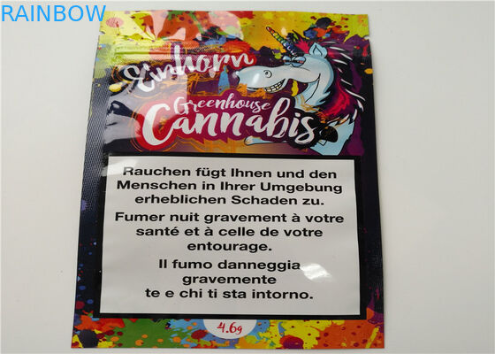 Klein Verpakkend die de Douaneembleem van de Grootte Kruidenwierook met Gelamineerde Aluminiumlaag wordt gedrukt