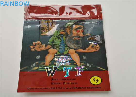 Klein Verpakkend die de Douaneembleem van de Grootte Kruidenwierook met Gelamineerde Aluminiumlaag wordt gedrukt