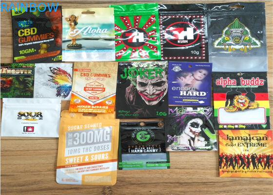 De Wierook van de rinocerosversterker het Kruiden Verpakkingssteen Eindigen met Re - Sluitbare Ritssluiting