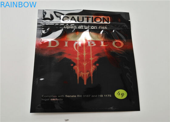 De Wierook van de rinocerosversterker het Kruiden Verpakkingssteen Eindigen met Re - Sluitbare Ritssluiting