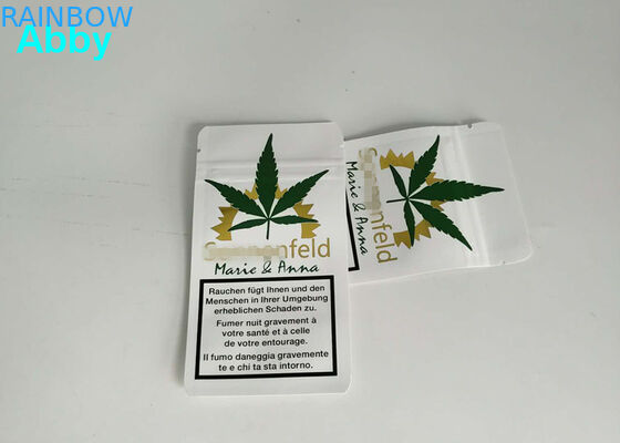 Van het de Zakkengas van de druk Gouden Matte Aluminiumfolie de Barrière Zijhoekplaat 10000 MOQ