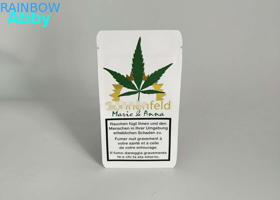 Van het de Zakkengas van de druk Gouden Matte Aluminiumfolie de Barrière Zijhoekplaat 10000 MOQ