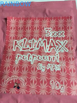 Kruiden de Wierook van het geurbewijs Verpakking, Plastic Ritssluitingszakken voor Voedsel Verpakking