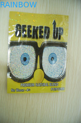 Amberblad Kruidenwierook Verpakking, Veiligheid Drie Zijverbindingszak 4g